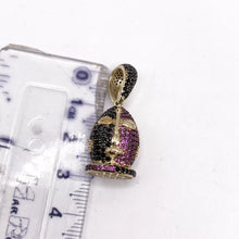 DIJE ELEGÚA SANTO ORISHA - MINI 1.8 cm - ORO 10K