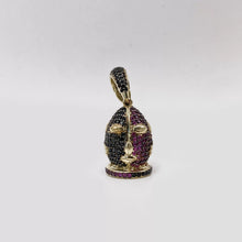 DIJE ELEGÚA SANTO ORISHA - MINI 1.8 cm - ORO 10K