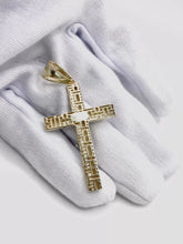 DIJE CRISTO BI COLOR - ORO 10K