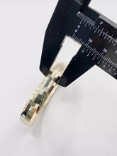 ARO PULSERA - DISEÑO FACETADO - 6.5 CM X 1 CM - ORO 10K