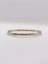 ARO PULSERA - DISEÑO DIAM CORTES - 6.5 CM X 4 MM - ORO 10K