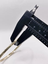 ARO PULSERA - DISEÑO DIAM CORTES - 6.5 CM X 4 MM - ORO 10K