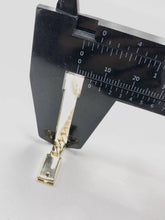 ESCLAVA PARA BEBÉ / NIÑO - ESTILO BARBADO CUBANO - 14 CM X 5.5 MM - ORO 10K