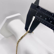 PULSO TORSAL FÍGARO 3 MM -  ORO 10K