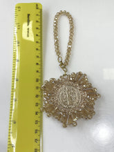 COLGANTE MEDALLA SAN BENITO BORDADA CRISTAL CONITO