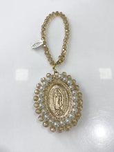 COLGANTE VIRGEN GUADALUPE METAL CON BORDADO
