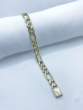 PULSO FIGARO CART 3X1 - 21 CM X 9.5 MM - ORO 10K
