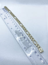 PULSO FIGARO CART 3X1 - 21 CM X 9.5 MM - ORO 10K