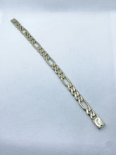 PULSO FIGARO CART 3X1 - 21 CM X 9.5 MM - ORO 10K