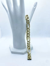 PULSO FIGARO CART 3X1 - 21 CM X 9.5 MM - ORO 10K