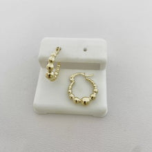 ARRACADA DISEÑO BOLEADO - ORO 10K