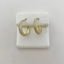 ARRACADA MULTI ZIRCONIA TIPO CHURUMBELA - ORO 10K