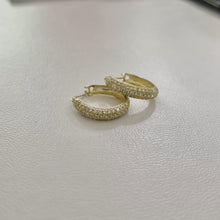 ARRACADA MULTI ZIRCONIA TIPO CHURUMBELA - ORO 10K