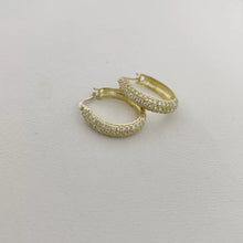 ARRACADA MULTI ZIRCONIA TIPO CHURUMBELA - ORO 10K