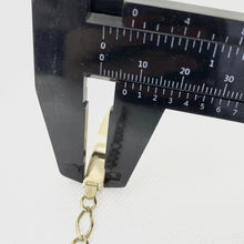 ESCLAVA PLACA FIGARO CART - 19.5 cm x 5 mm - ORO 10K