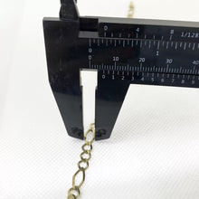 ESCLAVA PLACA FIGARO CART - 19.5 cm x 5 mm - ORO 10K