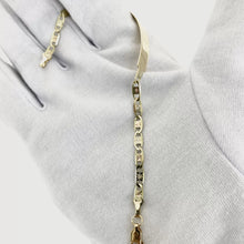 ESCLAVA GUCHI ORO FLORENTINO - 17.5 cm x 4 mm - ORO 10K