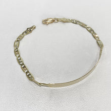 ESCLAVA GUCHI ORO FLORENTINO - 17.5 cm x 4 mm - ORO 10K