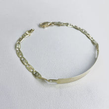 ESCLAVA GUCHI ORO FLORENTINO - 17.5 cm x 4 mm - ORO 10K