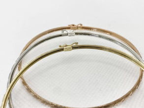 PULSERAS TRIO / FIN DE SEMANA EN 3 COLORES DE ORO - 6.7 cm - ORO 10K