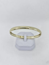 ARO OVALADO - LISO - 6.8 cm x 6 mm - ORO 10K