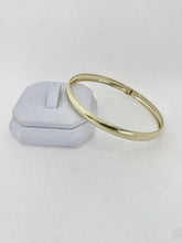 ARO OVALADO - LISO - 6.8 cm x 6 mm - ORO 10K