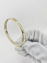 ARO OVALADO - LISO - 6.8 cm x 6 mm - ORO 10K