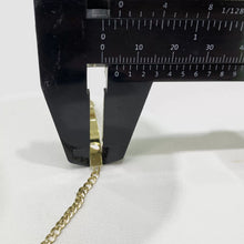 ESCLAVA PARA BEBÉ / NIÑO ESTILO BARBADO - 14 CM - ORO 10K