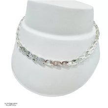 PULSERA TROQUELADO TIPO GUCHI - PLATA .925