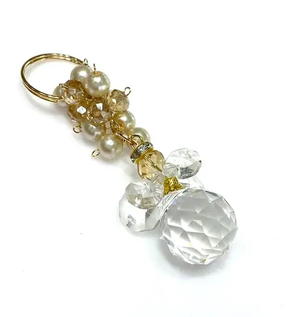 LLAVERO ANGEL CRISTAL ESFERITA