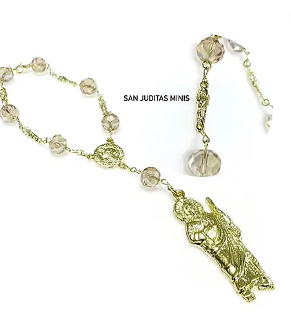 MISTERIO CRISTAL CON SAN JUDAS BULTO