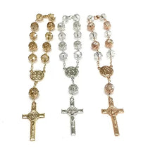 MISTERIO CRISTAL MEDIANO CON CRISTO BASICO