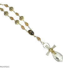 MISTERIO GOTA CRISTAL CON CALABAZA ELEGANTE Y CRISTO GOTITA