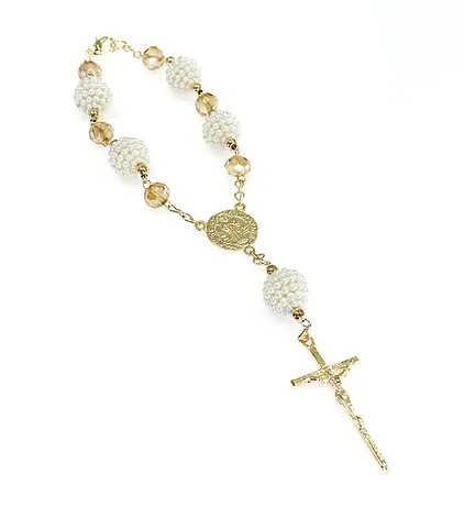 MISTERIO PERLA BORREGO CON CRISTO DORADO