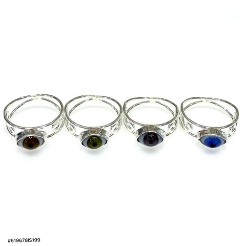 ANILLO HERRAJE CON OJO - PLATA .925