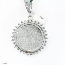 DIJE MONEDA TIPO CENTENARIO PLATA .925 (MODELO 1)