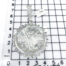 DIJE MONEDA TIPO CENTENARIO PLATA .925 (MODELO 1)