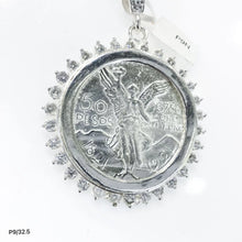 DIJE MONEDA TIPO CENTENARIO PLATA .925 (MODELO 1)