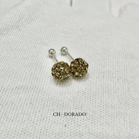 BROQUEL BOLA DE FUEGO (CHICO) - DORADO