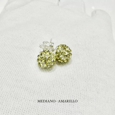 BROQUEL BOLA DE FUEGO (MEDIANO) - AMARILLO