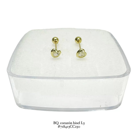 BROQUEL CORAZÓN ZIRCONIA BISELADO - CHICO