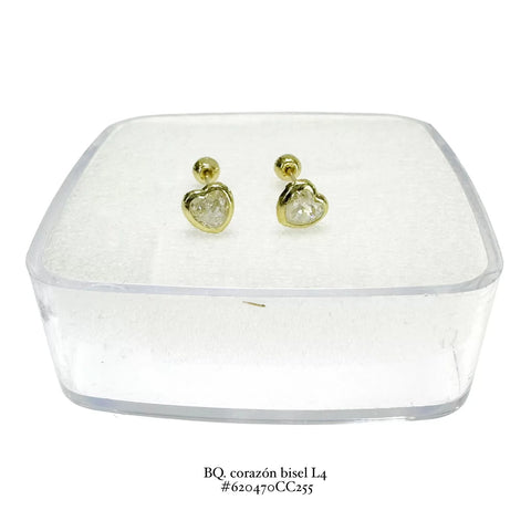 BROQUEL CORAZÓN ZIRCONIA BISELADO - MEDIANO