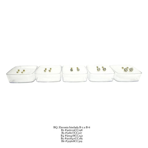 BROQUEL ZIRCONIA BISELADO - ORO 10K