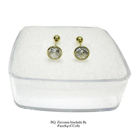 BROQUEL ZIRCONIA BISELADO - ORO 10K - TAMAÑO #4