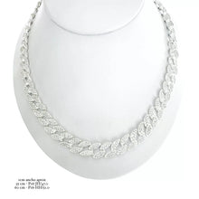 CADENA PIEDRA ZIRCONIA LIGERA - PLATA .925