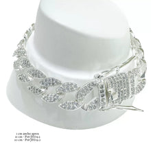 PULSO CON PIEDRA ZIRCONIA LIGERO