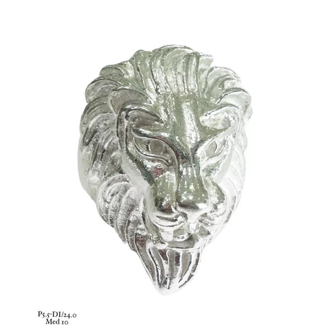 ANILLO LEÓN PLATA .925