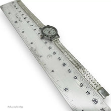 RELOJ EXTENSIBLE PETATILLO CARATULA BLANCA PARA DAMA - PLATA .925