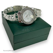 RELOJ EXTENSIBLE SÍMBOLOS DE LA SUERTE PARA DAMA - PLATA .925