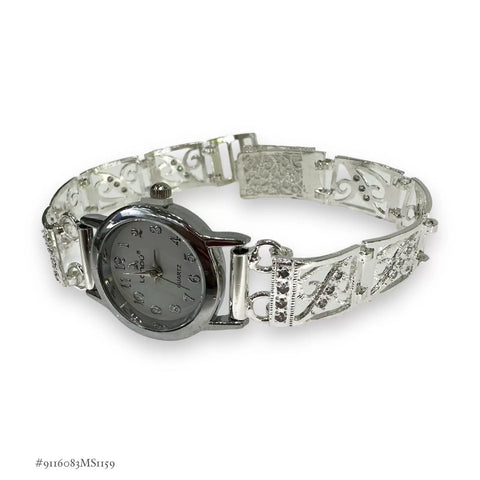 RELOJ EXTENSIBLE VINTAGE PARA DAMA - PLATA .925